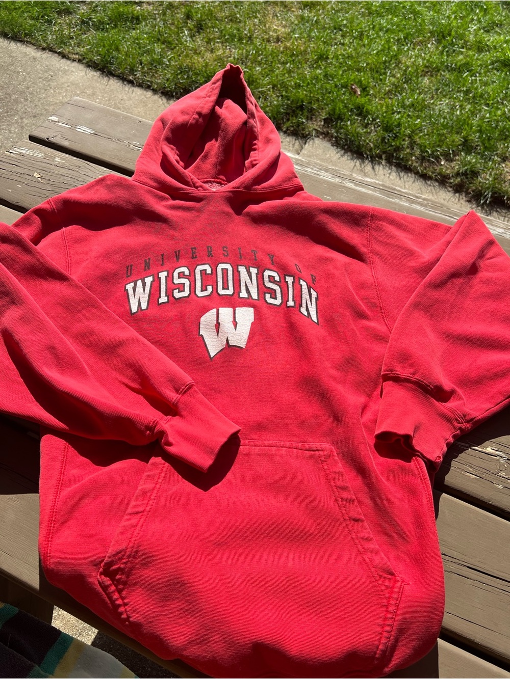 Vintage Steve & Barry's University of Wisconsin Hoodie - Men